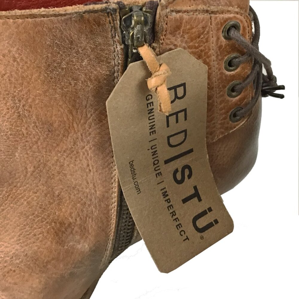 BED STU Tan Rustic Angelique Distressed Boots - Picture 6 of 13